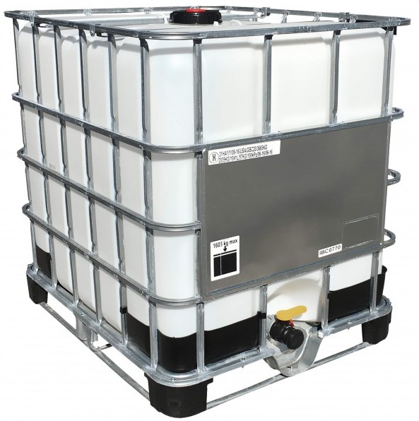 Refurbished 275 Gallon IBC Container - Containment